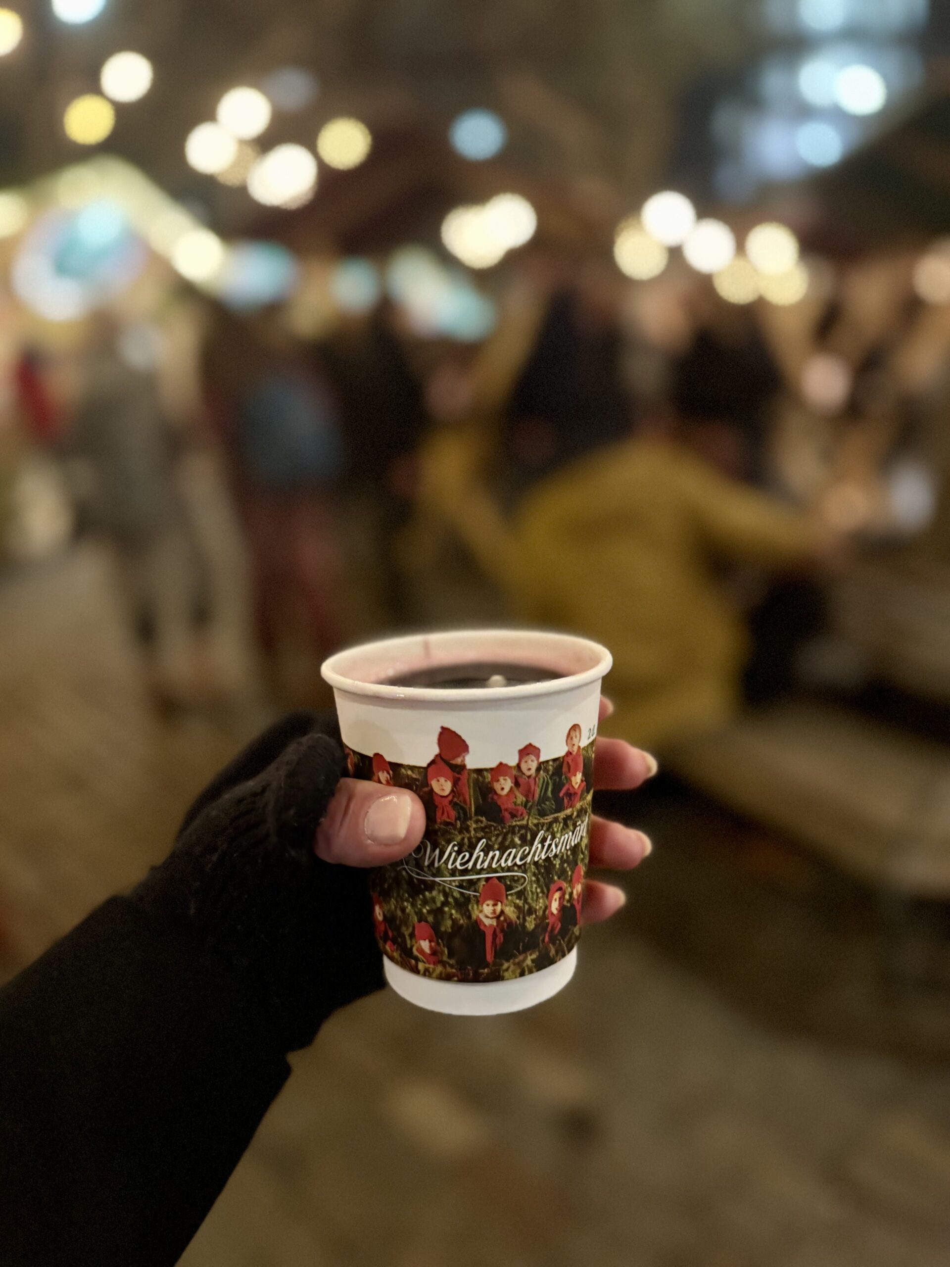 Mulled wine at Christmas market